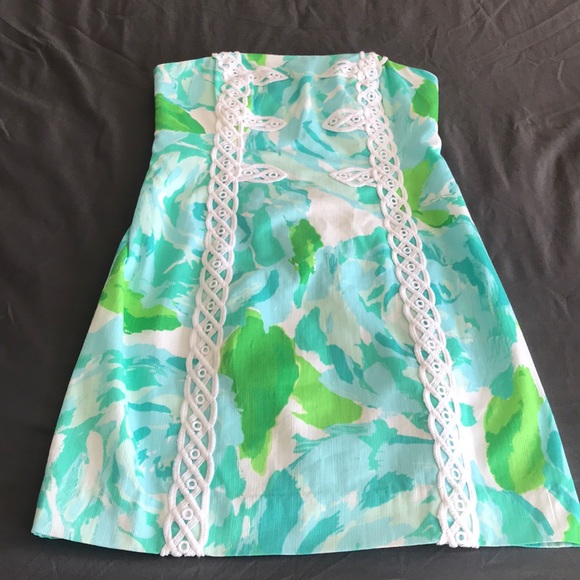 NWT Lilly Pulitzer First Impressions Dress - Picture 2 of 5